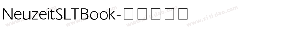 Neuzeit S LT Book字体转换